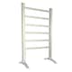 image 1 of Oypla Portable Aluminium Electric Towel Rail Warmer with 6 Heated Bars
