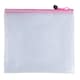 image 6 of Pack of 12 A3 Pink PVC Mesh Zip Bags