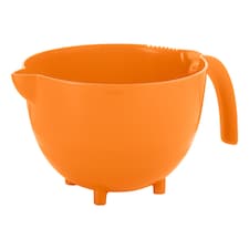 Large Plastic Mixing Measuring & Dispensing Jug Pitcher with Pouring Spout Kitchen | Orange | Orange | One Size