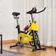 image 2 of HOMCOM Exercise Bike with 6kg Flywheel Belt Drive, Adjustable Resistance