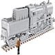 image 9 of Cobi - Historical Trains - KRIEGSLOKOMOTIVE BAUREIHE (2,476 Pieces)