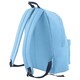 image 2 of Bagbase Original Plain Backpack - Sky Blue/French Navy - One Size