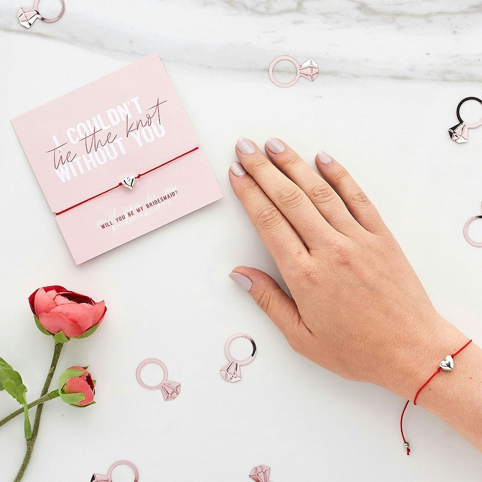 image 1 of Will You Be My Bridesmaid Bracelet - Pack of 1