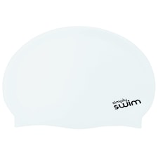 Simply Swim Adult Silicone Swim Cap - Solid Colours