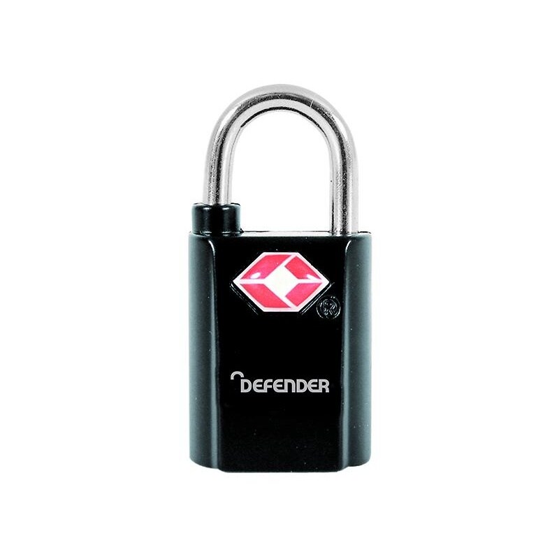 Defender Tsa Padlock Twin Pack 20mm Multi Multi Colour 1