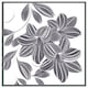 image 3 of Orchids (Picture Frame) Brown | L