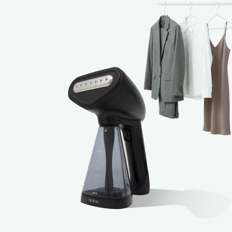 image 1 of Fridja F10 Handheld Clothes Steamer 1500W Portable Travel Size