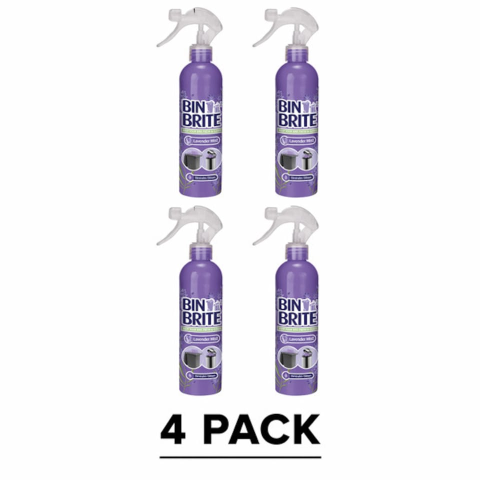 image 1 of Bin Brite Deodoriser Lavender Mist 400ml | Purple | 1 - Purple | 400ml | 1