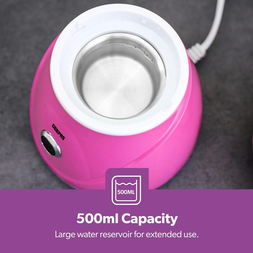 image 1 of GEEPAS Face Steamer for Women