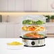 image 2 of Daewoo 9L Capacity, 3 Layer Food Steamer With Rice Bowl