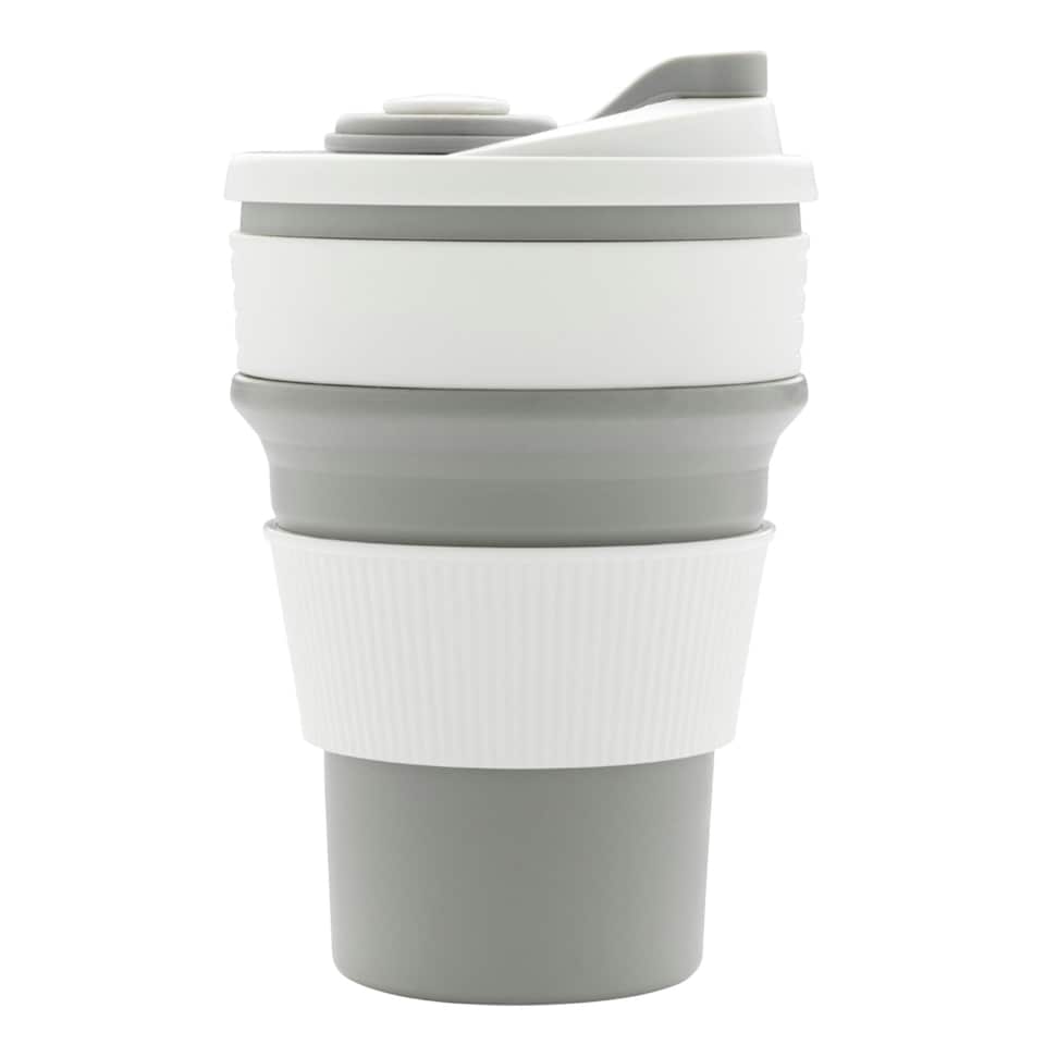 image 1 of XD Collection Foldable Silicone Cup - Grey - One Size