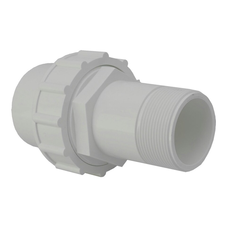 image 1 of Plastica 2in Socket Union P MT White Pack of 5