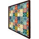 image 3 of Tribal art boho (Picture Frame) White | XL