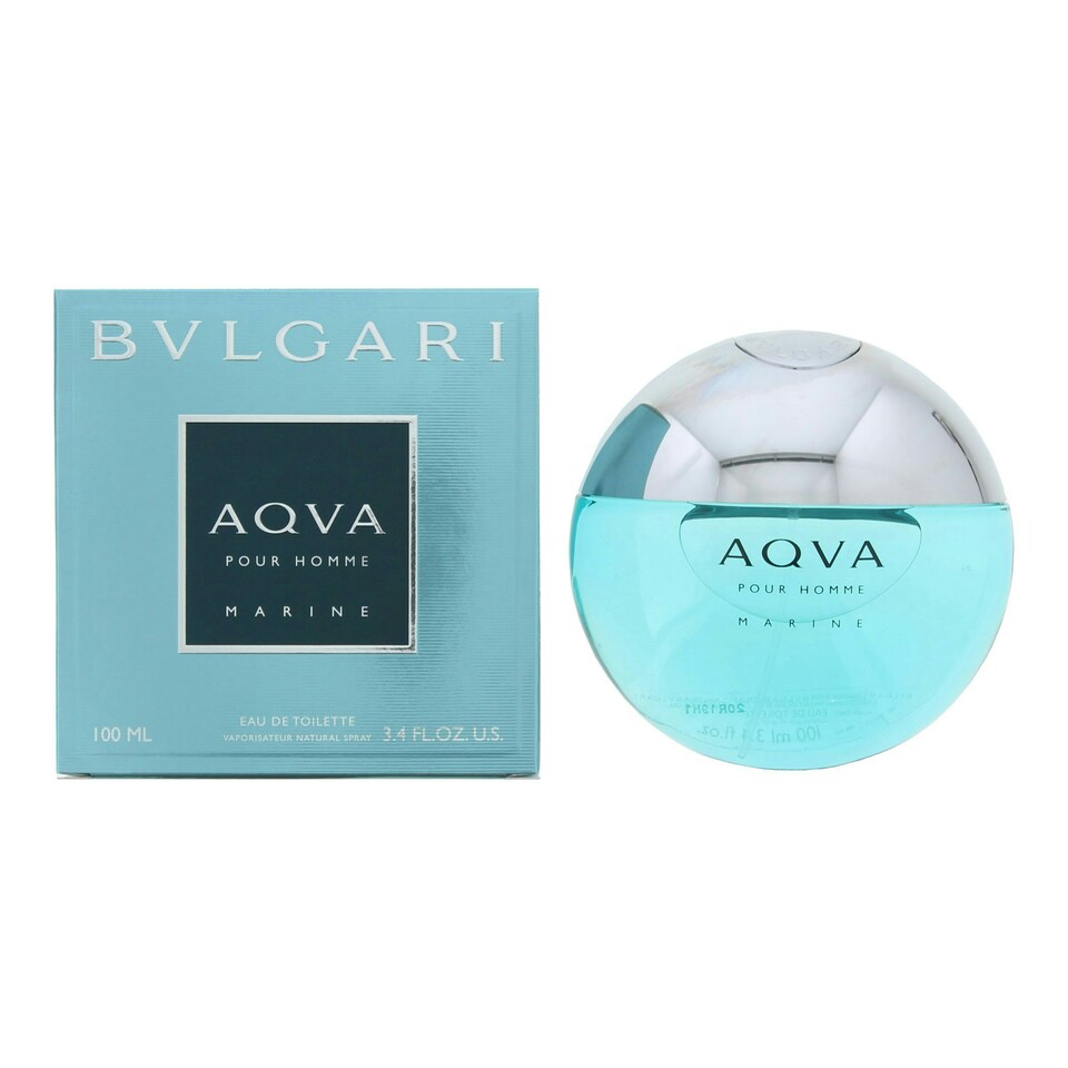 Bulgari Aqva Pour Homme Marine Eau de Toilette 100ml Spray for Him