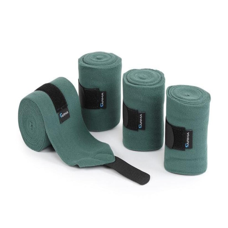 image 1 of Shires ARMA Fleece Bandages Green | Size: 5
Colour: Green