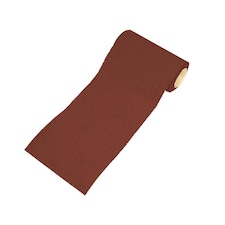 Faithfull 115mm Red Aluminium Oxide Paper Roll - Multi Colour - 5m length 120g