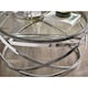 image 5 of Viennese Coffee Table in Silver and Clear