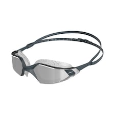 Speedo Unisex Adult Aquapulse Pro Mirror Swimming Goggles - Grey/Silver - One Size