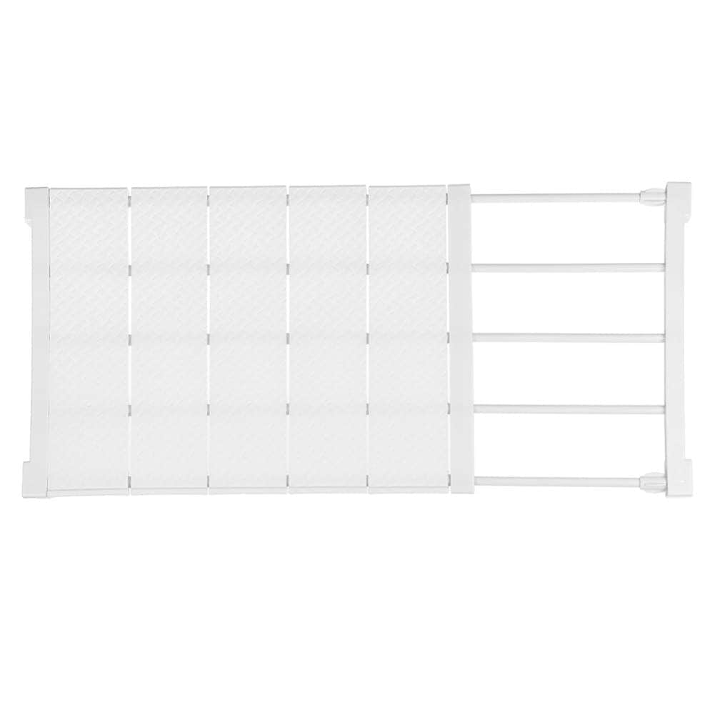 Living and Home Expandable Closet Tension Shelf & Layer Dividers - 50cm W x 25cm D