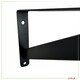 image 4 of Oypla 5ft Wall Mounted Garment Clothes Rail Super Heavy Duty All Metal Black