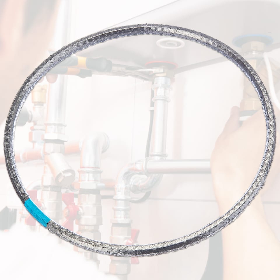 image 1 of SPARES2GO Boiler Burner Seal Gasket Kit for Vaillant ecoMAX ecoTEC Pro Plus VU VUW Heat Exchanger Door Sealing Set (0020025929)