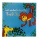 image 1 of Pack of 10 Thank You Monkey Design Card Sheets Birthday Party