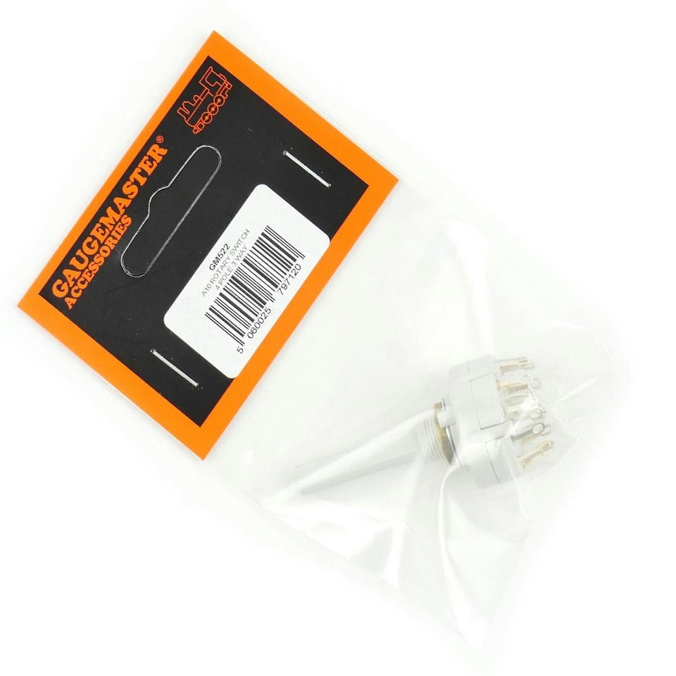 image 1 of Gaugemaster Electric Rotary Switch 4 Pole 3 Way