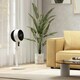 image 8 of HOMCOM 9 Inch Air Circulator Fan 70° Oscillation Carry Handle Black White