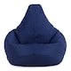 image 3 of Kids Recliner Beanbag Indoor and Outdoor Navy Blue Set of 2 | Blue | Navy | M | 1
