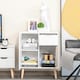 image 6 of HOMCOM Floor Cabinet Storage Cupboard Sideboard with Drawer for Bedroom