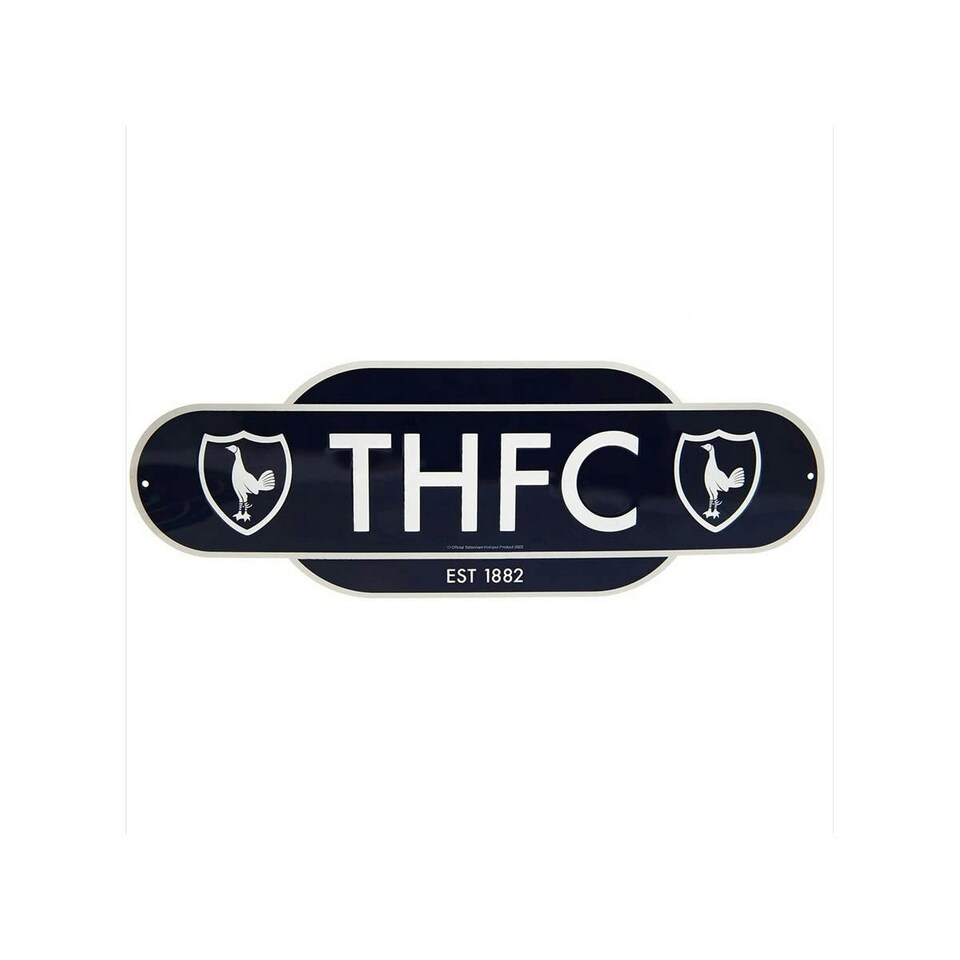 Tottenham Colour Retro Years Sign - Spot On Gifts