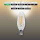 image 2 of BELL Lighting E14 Dimmable LED Filament Candle 4.5W Light Bulbs Warm White 2700K