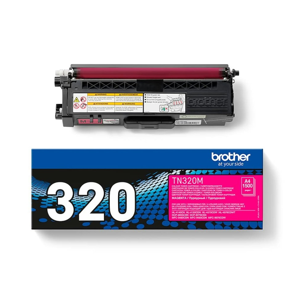 image 1 of Brother TN320M 1500 Pages Toner