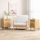 image 7 of COSTWAY Rattan Nightstand with Rattan-decorated Door Yellow