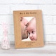 image 1 of Personalised Me My Daddy Wood Picture Frame 7 x 5 Fathers Day Dad