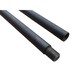 image 3 of HXGN 1" Standard Two-Piece Barbell — 147 cm, Knurled Grip, 2 Spring Collars | Black | BLACK | Standard