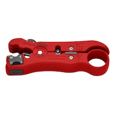 Knipex Wire Stripping Tool For Coax And Data Cable - Multi Colour - One Size