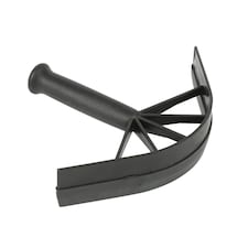 Shires Plastic Horse Sweat Scraper - Black - One Size