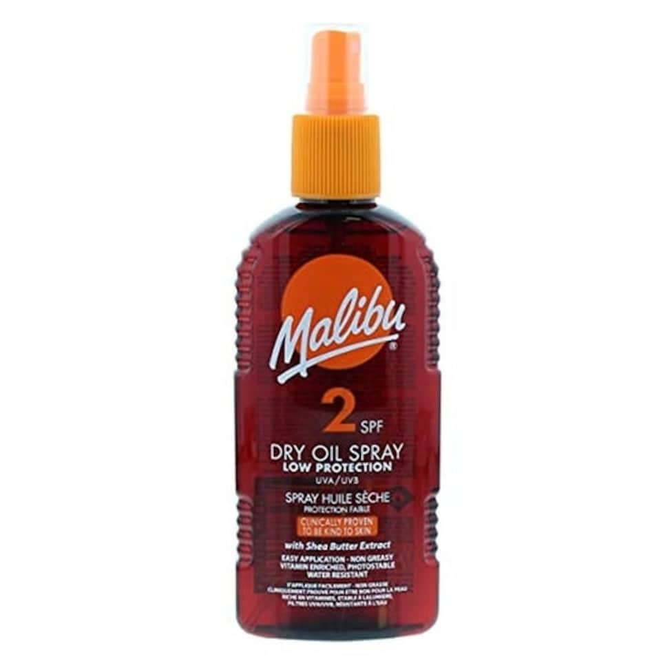 image 1 of Malibu Sun Dry Oil Spray 200ml SPF2