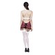 image 2 of Fever Womens/Ladies Grade A Student Costume Set - White/Pink - S S