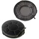 image 3 of SPARES2GO Carbon Filter compatible with Proline Cooker Hood H600 H600B H600BK H600G H600S H600W Extractor