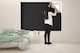 image 2 of Easynight total blackout blind for home, self-adhesive, black and silver, cut to any size and shape up to 100x145cm | Black | Black | XS | 1