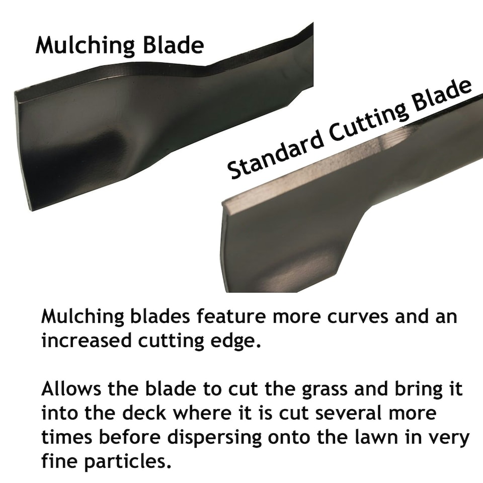 image 1 of SPARES2GO Metal Blade for Mountfield SP533 HW511PD SP533ES SP53H UT10 Lawnmower (51cm)