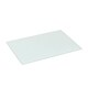 image 1 of Harbour Housewares Glass Kitchen Chopping Board - 30 x 20cm - White | White | White
