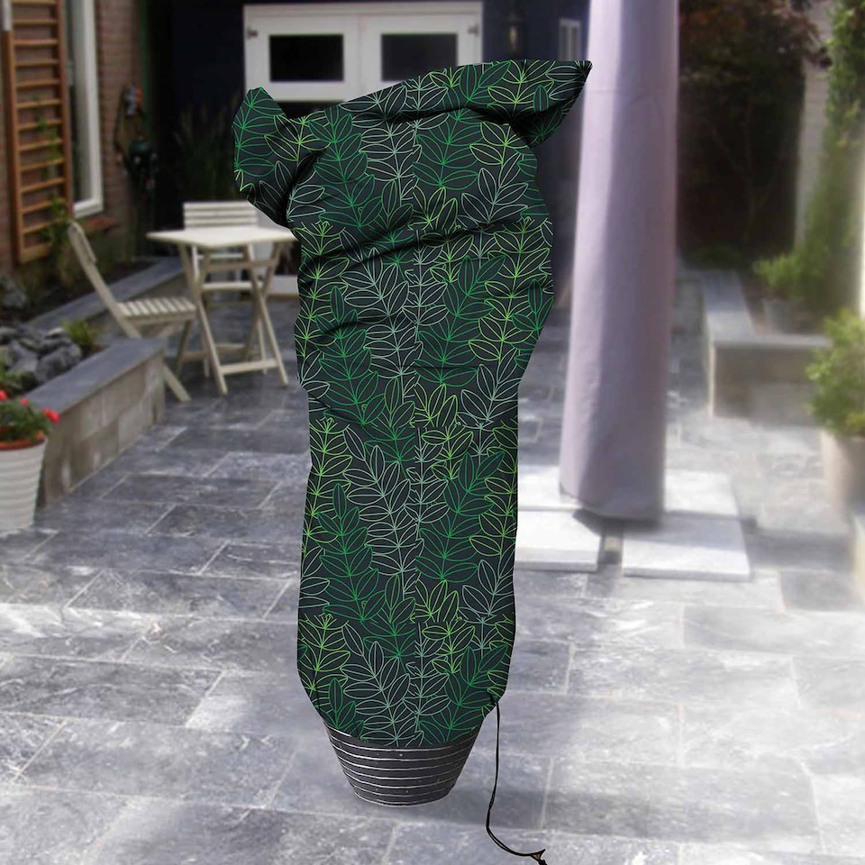 image 1 of Capi Large Black Insulating Fleece Plant Cover