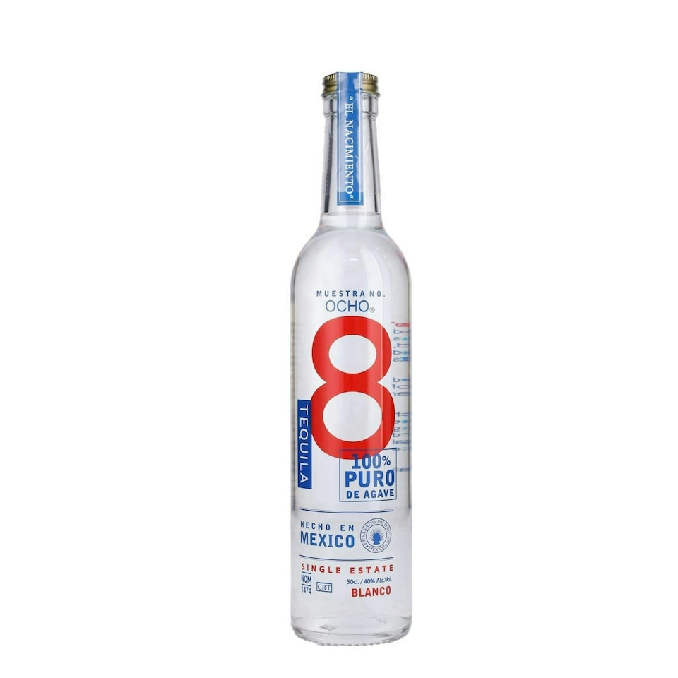 image 1 of Ocho - Plata Agave Tequila