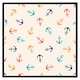 image 2 of Multi coloured anchors (Picture Frame) Brown | XS