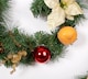 image 2 of Best Artificial 12ft/360cm Copper Bronze Decorated Christmas Garland With Gold Dusted Acorns and 100 Warm White Battery LED's