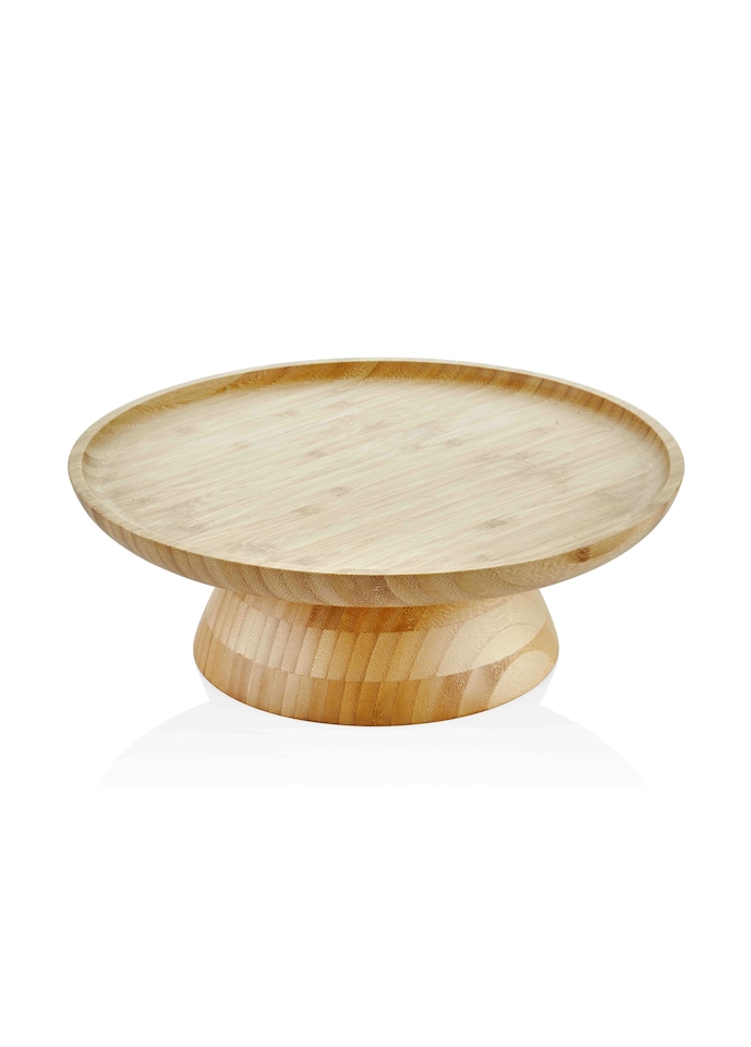 image 1 of Natura Wooden Cake Stand