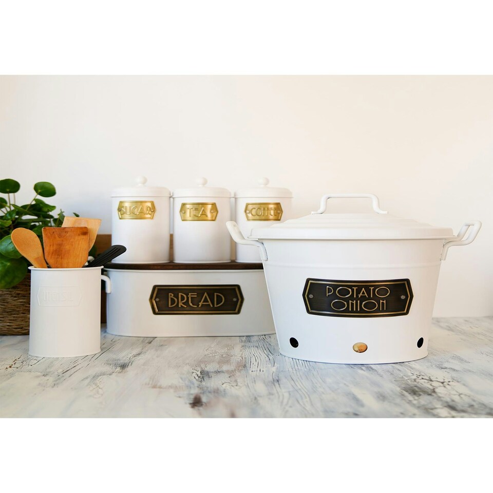 image 1 of White Potato And Onion Bin